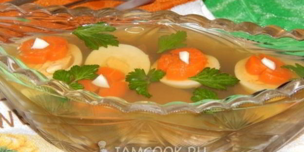 заливное из печени