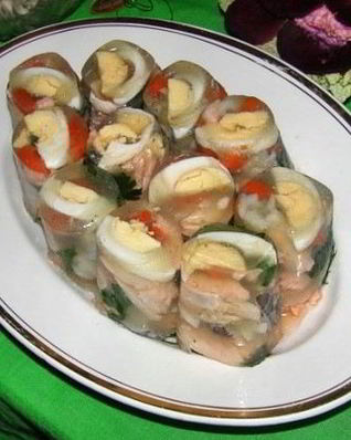 Заливное из рыбы без желатина