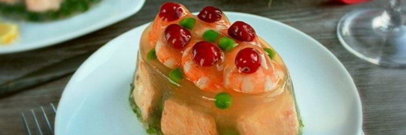 Заливное из рыбы Новогоднее