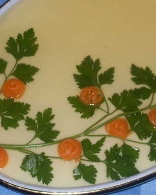 Заливное из рыбы трески