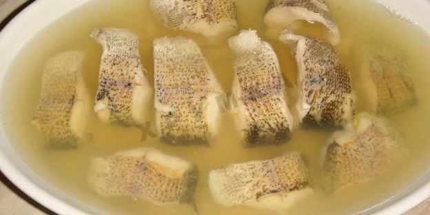 заливное из щуки