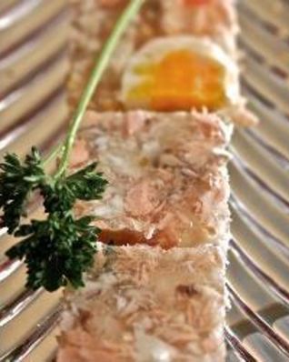 Заливное из семги