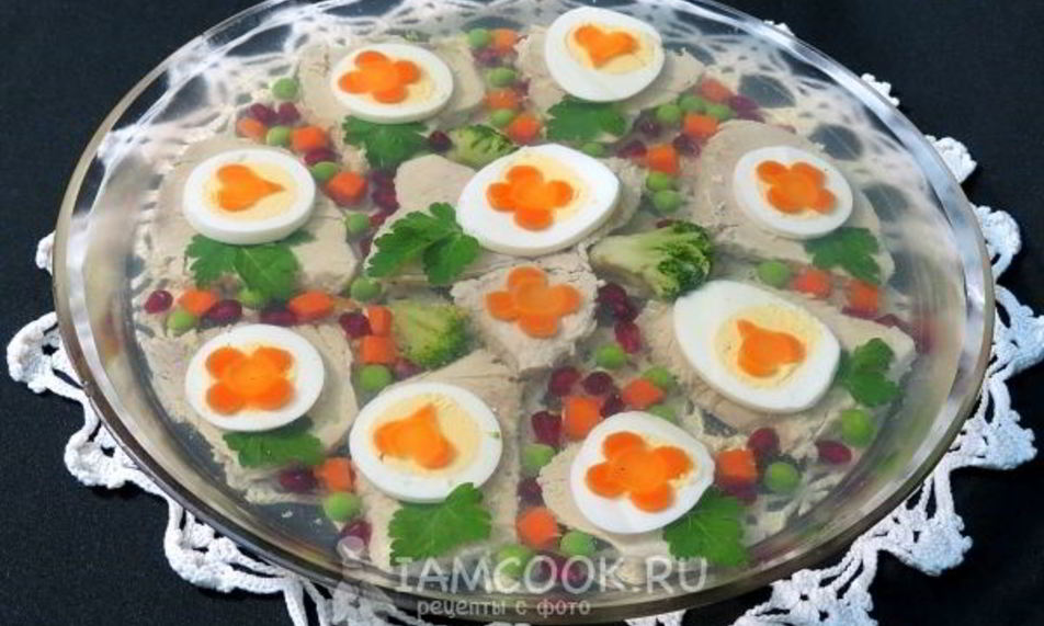 Рецепт заливного из свинины