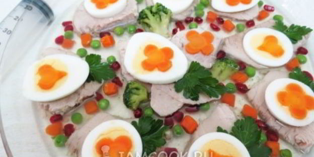 заливное из свинины