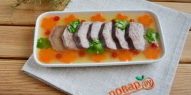 заливное из языка на новый год