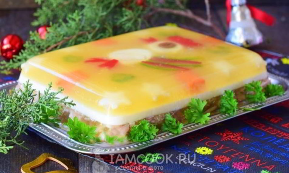 Рецепт заливного петушок