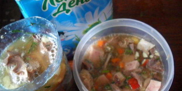 заливное праздничное трио