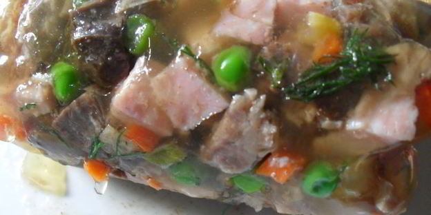 заливное праздничное трио