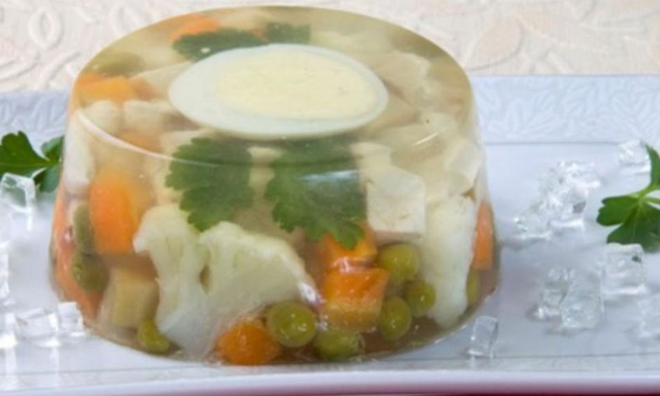 Рецепт заливного с куриным филе