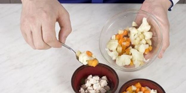 заливное с куриным филе