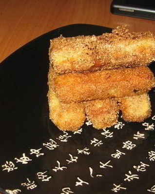 Жареные сырные палочки