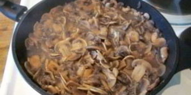 грибной жульен со сливками