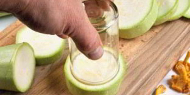 грибной жульен в кабачковых кокотницах