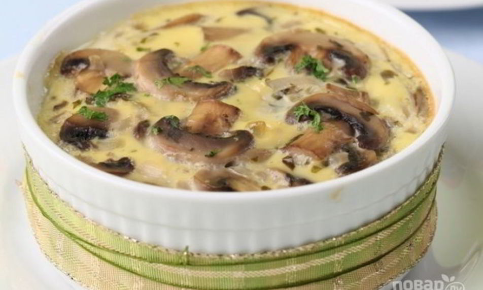 Рецепт грибного жульена