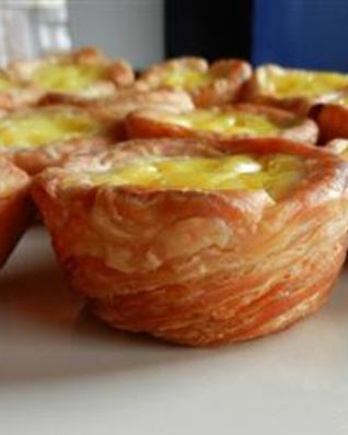 Грибной жюльен в слоеном тесте