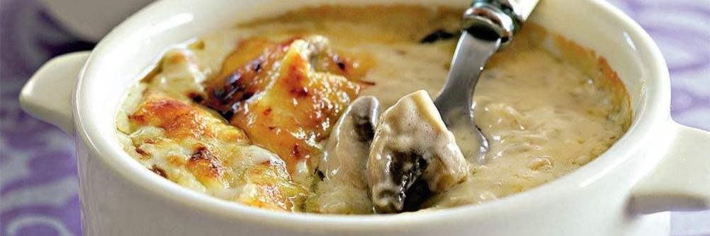 Грибной жюльен