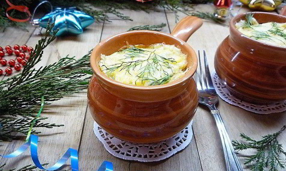 Рецепт куриного жюльена с грибами и специями