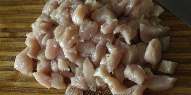 лодочки из кабачков с жульеном и курицей