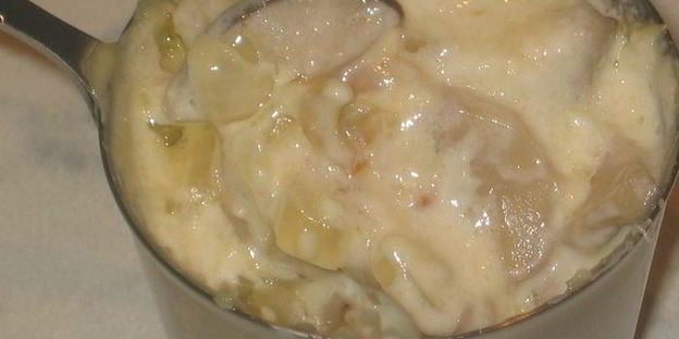 сливочный жульен из белых грибов без муки