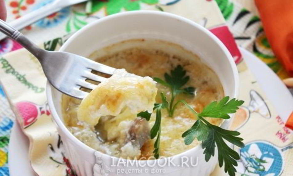 Рецепт жульена из белых грибов