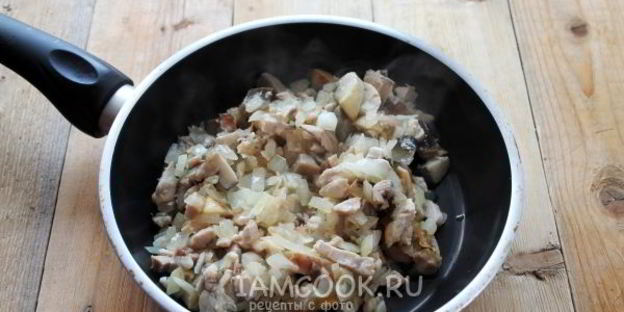 жульен из белых грибов