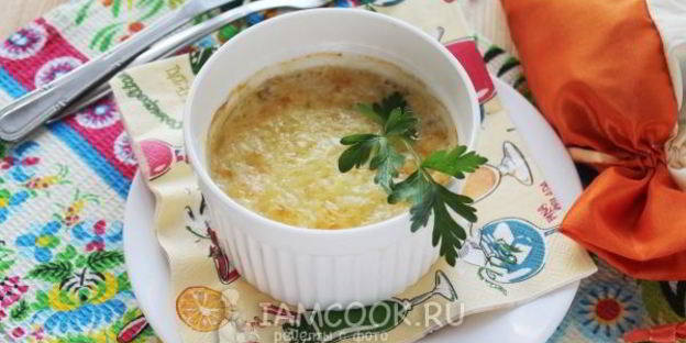 жульен из белых грибов