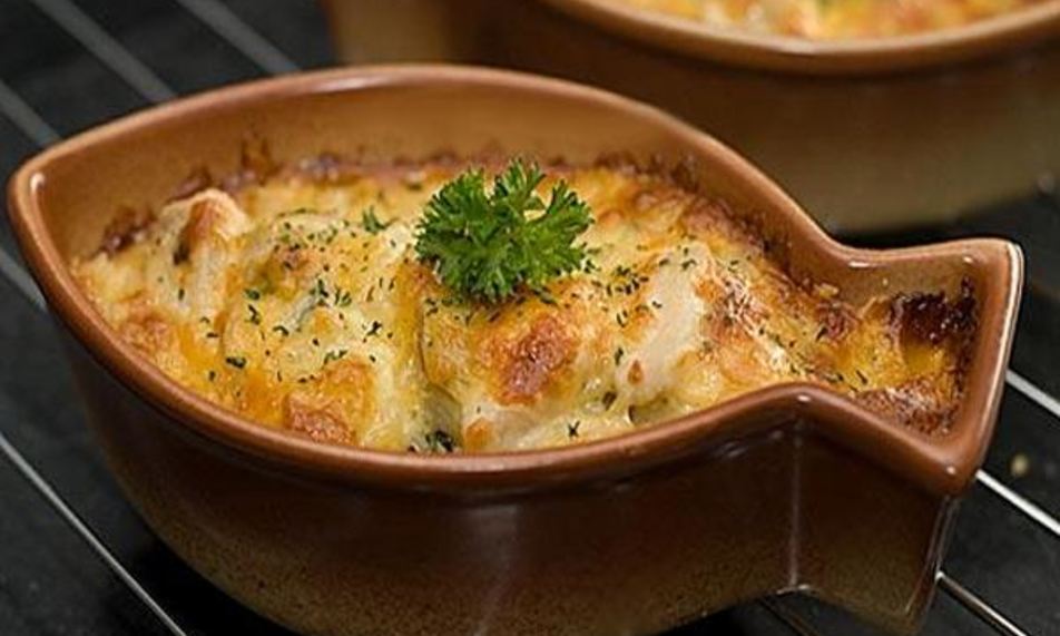 Рецепт жульена из кальмаров с шампиньонами