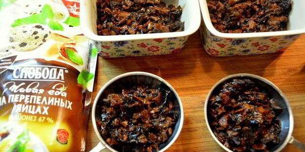 жульен из лесных грибов