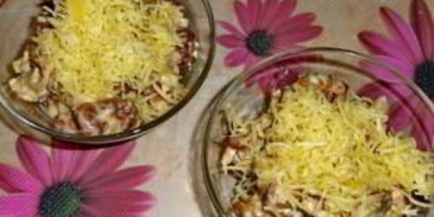 жульен из лисичек