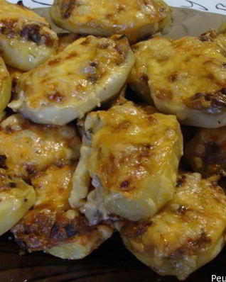 Жульен с грибами и картошкой