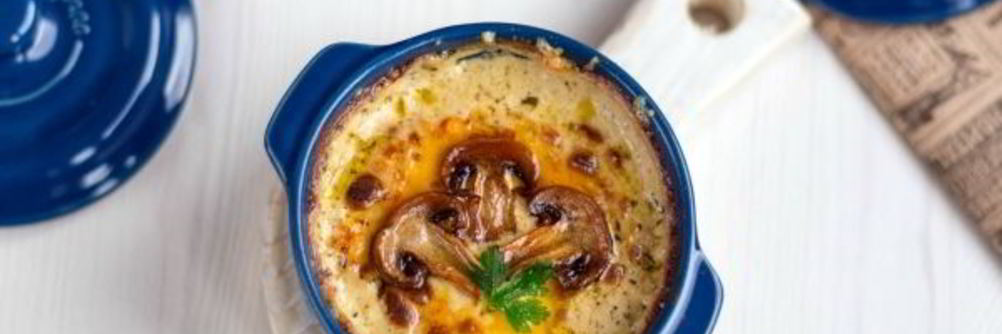 Жульен с грибами и сливками