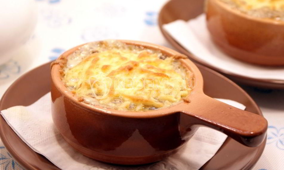 Рецепт жульена с грибами в духовке