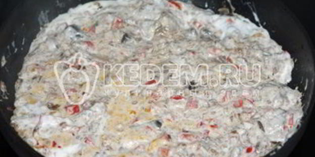 жульен с грибами в духовке