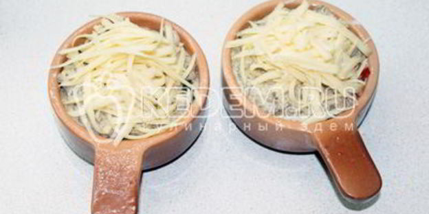 жульен с грибами в духовке