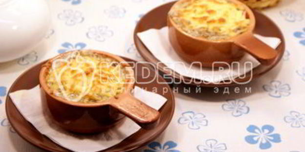 жульен с грибами в духовке