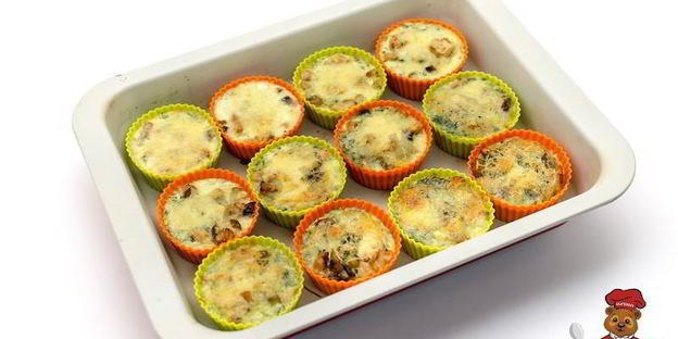 жульен с курицей и грибами в духовке