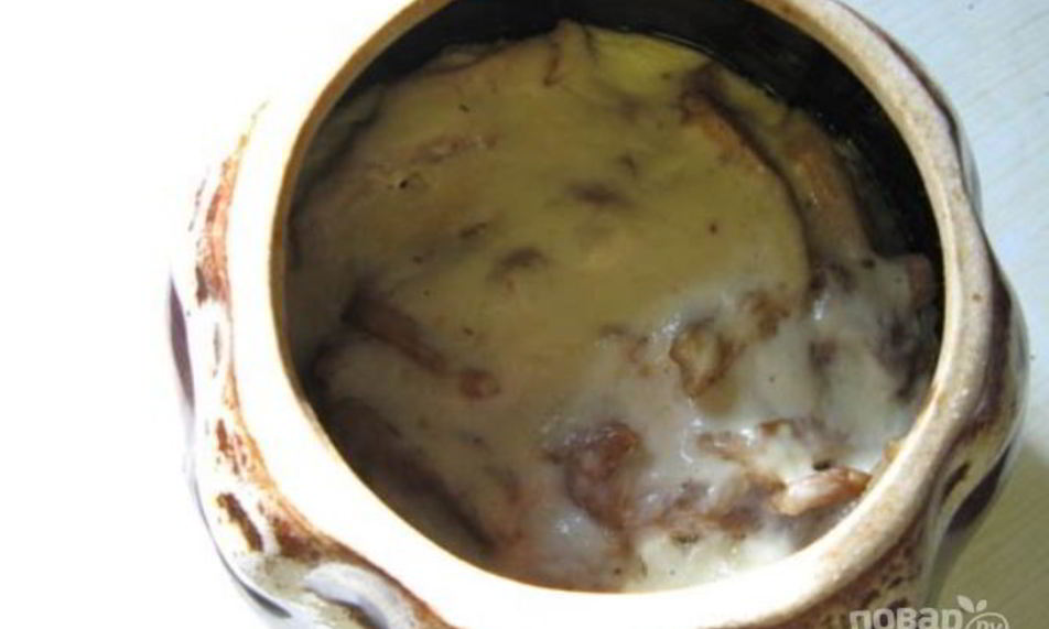 Рецепт жульена с курицей и шампиньонами