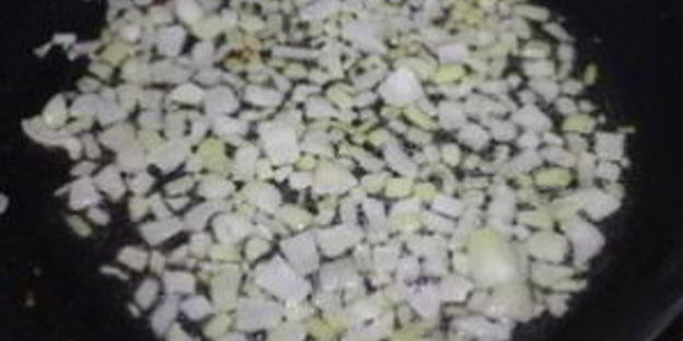 жульен с мидиями и овощами