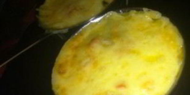 жульен с мидиями и овощами