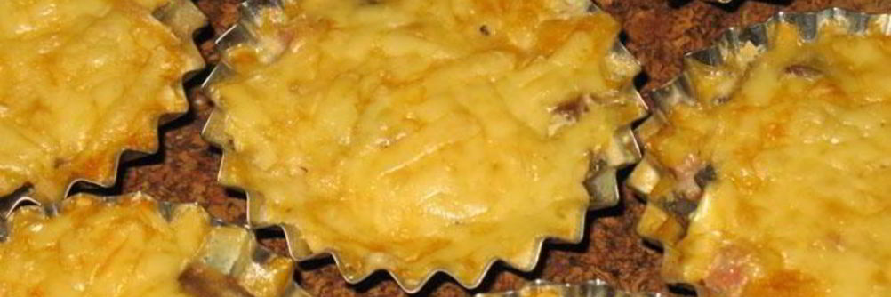 Жульен с ветчиной