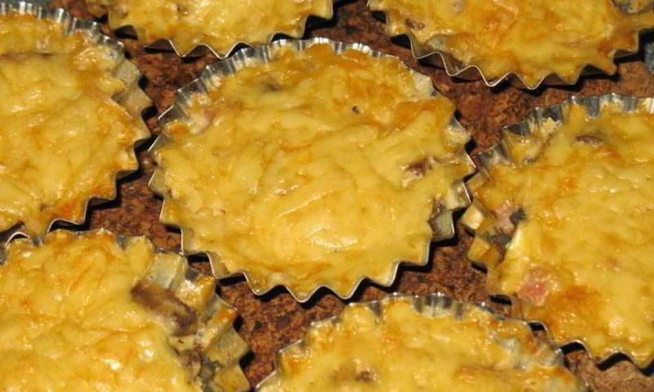 Рецепт жульена с ветчиной