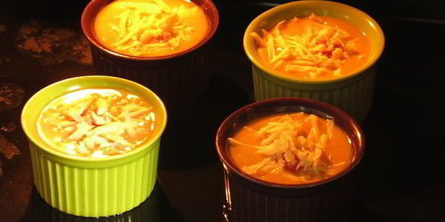 жульен том ям с крабовыми палочками