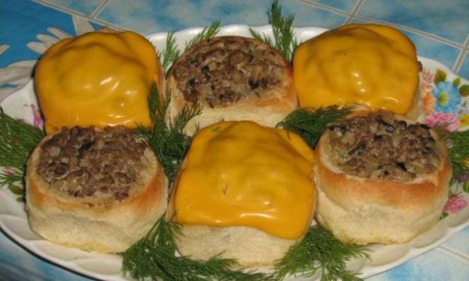 Рецепт жульена в булочках