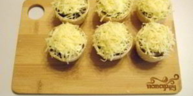 жульен в тарталетках с грибами