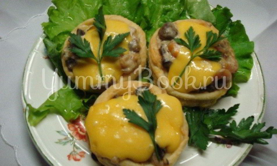 Рецепт жульена в волованах