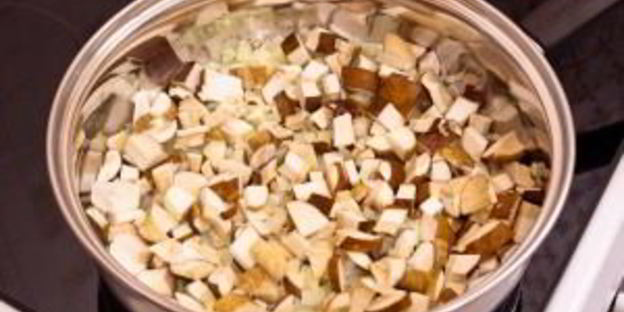 жюльен из белых грибов