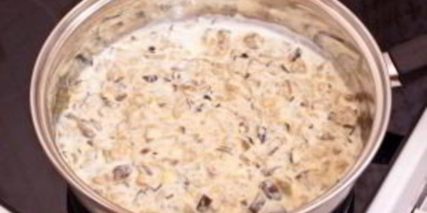 жюльен из белых грибов