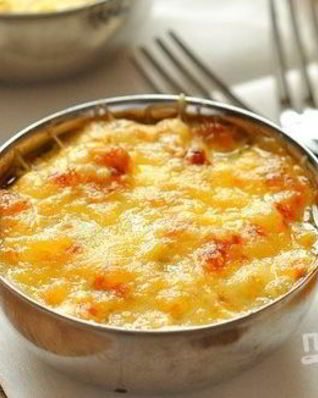 Жюльен из грибов и курицы