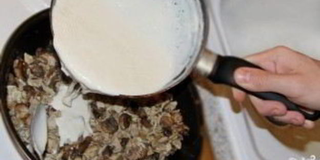 жюльен из курицы с грибами