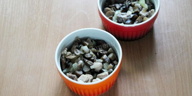 жюльен из курицы в духовке